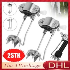 Eiskralle hochklappbar 2 Stück Für Gehhilfen Krücken und Gehstöcke (15 - 30mm)