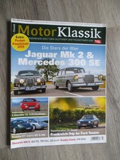 Motor Klassik 3 / 2019 - Jaguar Mk 2 II Mercedes 300SE Ford Taunus Knudsen