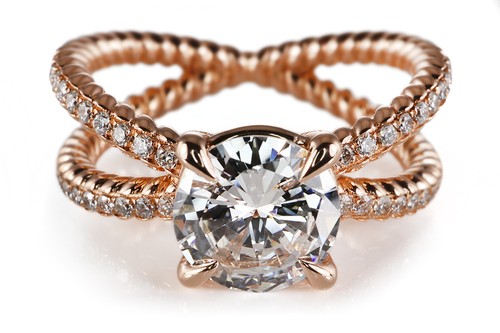 Ring brillant f - ct, f/vs