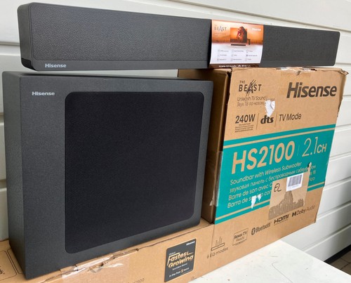 Hisense hs2100 audio soundbar - hs2100,
