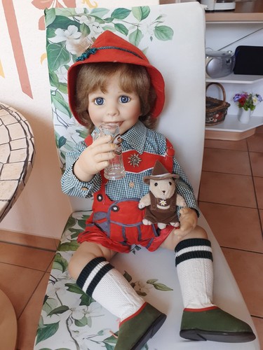 Künstlerpuppe hansi von - hansi,