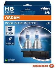 2x OSRAM H8 COOL BLUE INTENSE NextGeneration 4800K +100% Halogen LED LOOK 2025