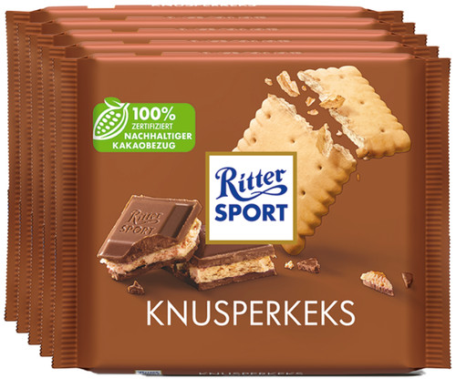 Ritter sport knusperkeks - ritter,
