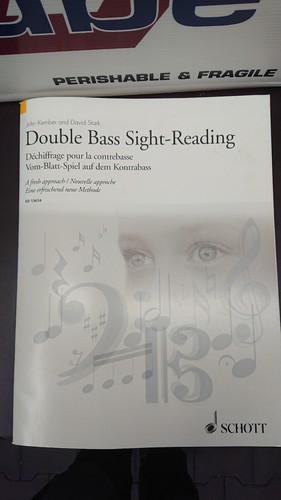 Kontrabass sight reading - sight-reading, a