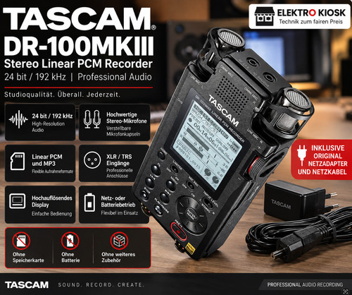Tascam 100mk3 stereo linear - tascam,