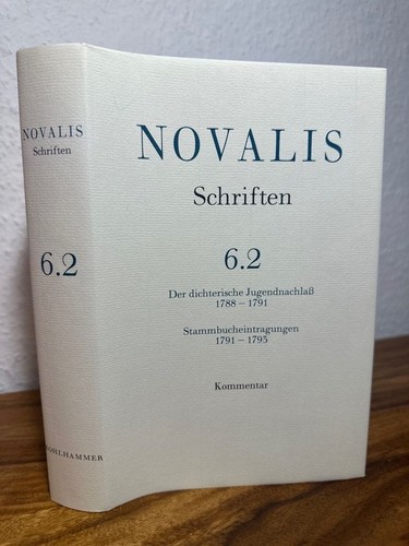 Novalis schriften band 2 - band, 6.2