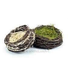 Osternest 2 Farben Natur Äste