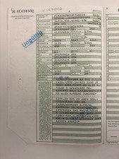 BMW E30 318is Fahrzeugbrief