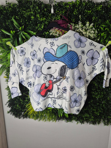 Snoopy sommerpullover - snoopy,