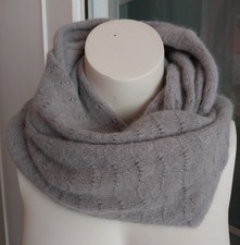 Barts Angora Schal Damen Grau