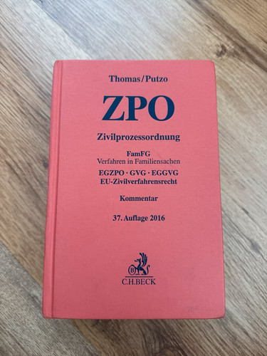 Thomas putzo zpo kommentar - thomas/putzo, 37