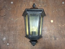 Wandleuchte / Außenwandleuchte Rustikal mit Kupferdach