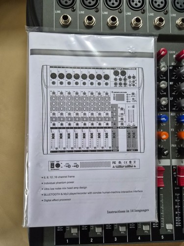 Nxg lx12 kanal mischpult - lx12,
