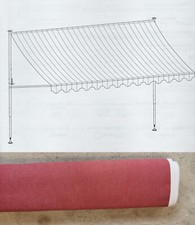 Angerer Klemmmarkise 300cm Markise Balkon Terrasse Sonnenschutz terra /35