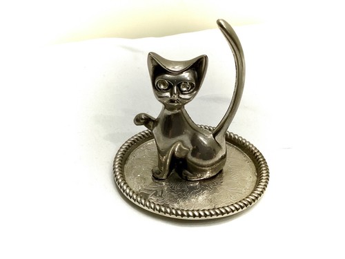 Vintage katze ringhalter - vintage,