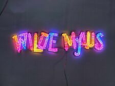 Leuchtschild für WILDE MAUS Faller 140425 140432 H0 Kirmes Beleuchtung