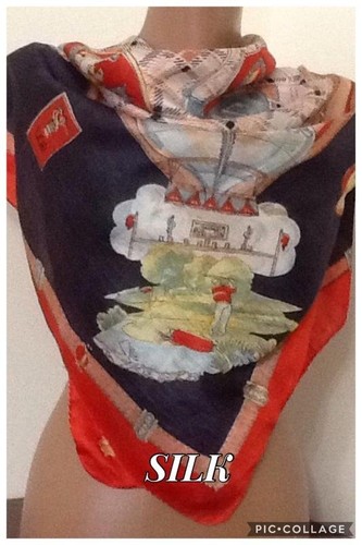 Scarf peter hahn - red, size