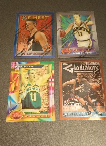 Topps chrome detlef - detlef, schrempf