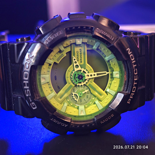 Casio shock 110b - ga-110b, herren