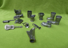 14 Miniaturen Metall Figuren
