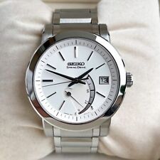Seiko Spring Drive SNR001 Cal. 5R65 Power Reserve Automatik Stahl Herrenuhr