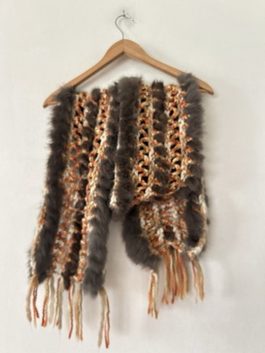 Luxusschal pelz fuchs - pelz,,