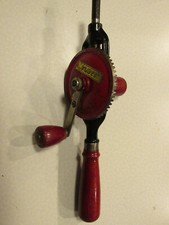 Handbohrmaschine mit Kurbel, Fabrikat „Flott“ ohne Bohrfutter,