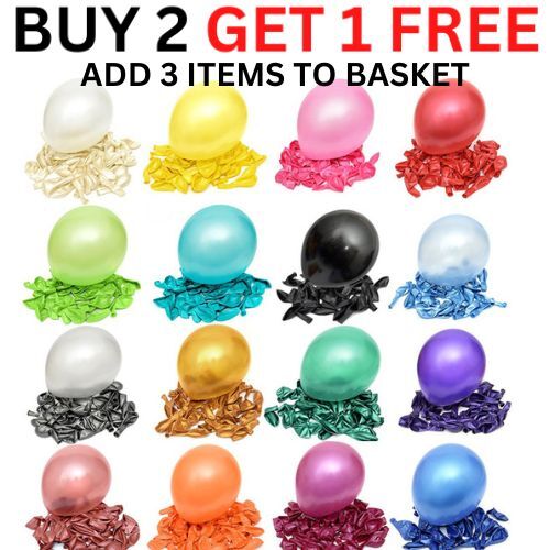 Luftballons latex helium 50 - luftballons, 5-50