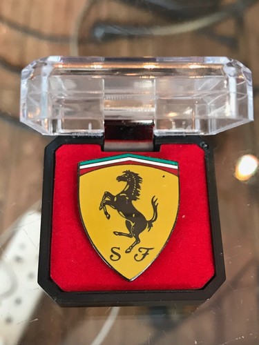Ferrari emaille pin anstecker - emaille,