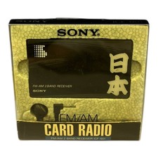 Sony Card Radio FM/AM 2 band