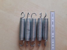 5 x Feder Zugfeder Spannfeder Spiralfeder für´s Trampolin ca 135mm  Ersatzteil