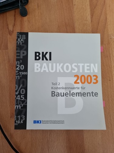 Bki baukosten 2003 teil - bki,