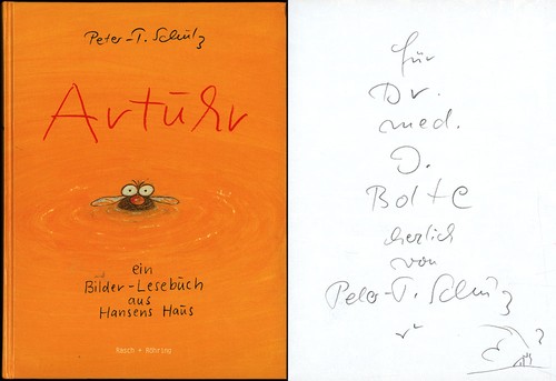 Schulz artuhr signiertes - artuhr., [signiertes