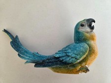 Keramikfigur Garten Papagei