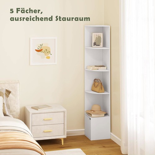 Eckregal bücherregal holz - bücherregal,