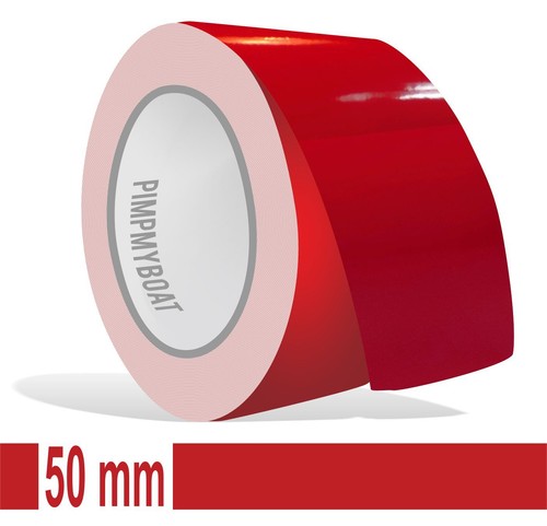 Zierstreifen 50mm karminrot - zierstreifen,