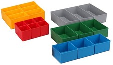 10 Einsatzboxen Allit EuroPlus Insert 45/1 45/2 45/3 45/4 45/5 Industrienorm