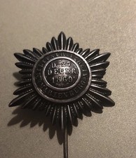 Anstecknadel gardestern 1869 - anstecknadel,