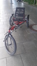 Liege Fahrrad/Dreirad Hase-Bikes Kettwiesel Allround Rot 