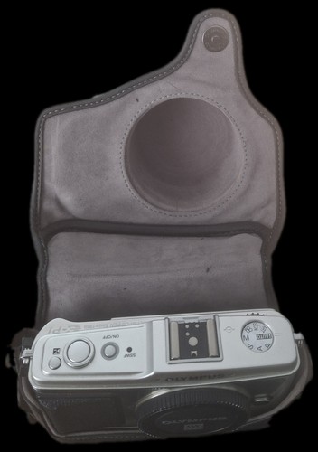 Kunstleder tasche olympus pen - olympus,