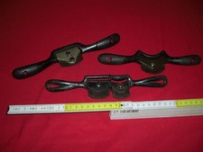 Zieheisen Schäleisen Zugeisen Zugmesser Set Hobel altes Werkzeug scharf