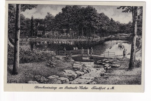 Frankfurt oberschweinstiege - ak,