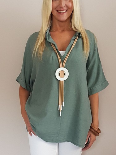 Italy sommer tunika bluse - italy,