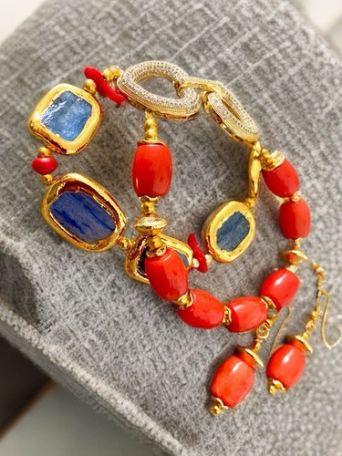 Designer set armband - armband, ohrringe