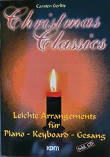 Christmas Classics - Leichte Arrangements für Piano, Keyboard, Gesang inkl. CD