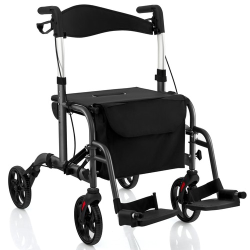 Rollator faltbar 2in1