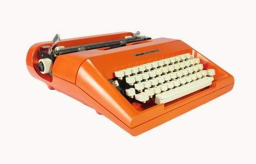 Olivetti lettera orange - lettera,