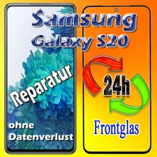 24 Stunden Display Reparatur Samsung Galaxy S20 Front-Glas Austausch Neu!