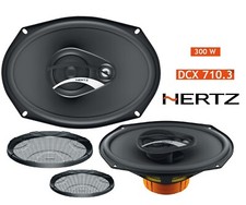 B-Ware HERTZ DCX 710.3 SET  3-Wege oval 7"x10" Koaxialsystem Lautsprecher 1 Paar