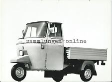 PIAGGIO P 501 Ape Pritschenwagen Foto Photograph Photo Werkfoto Fotografie Auto